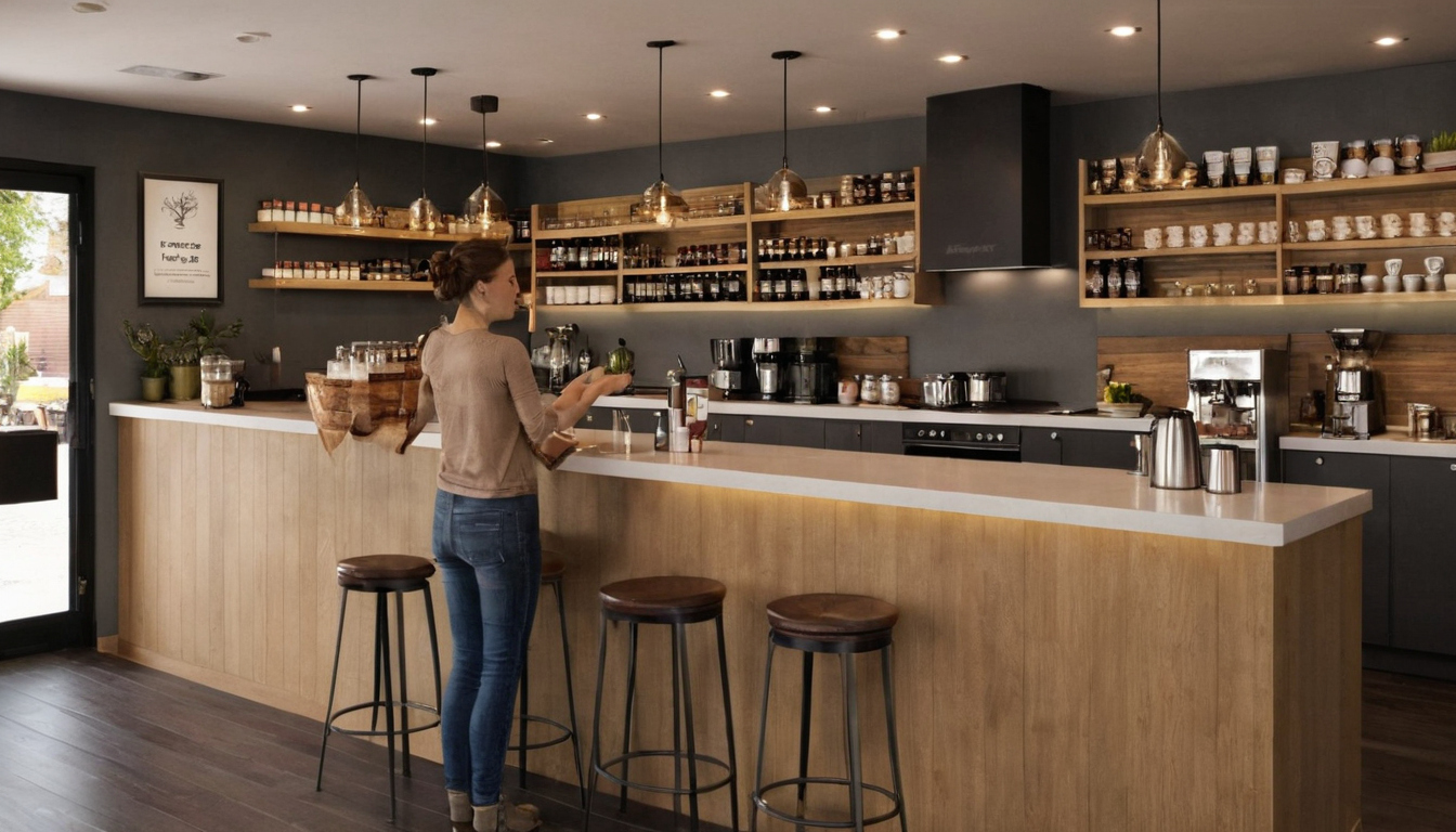 Coffee bar ideas for small spaces require dimensioned test fits editorial visual